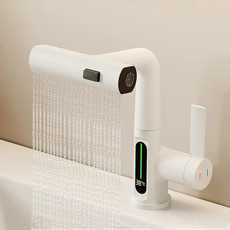 GobekUsa Digital Display Basin Faucet with Temperature Control