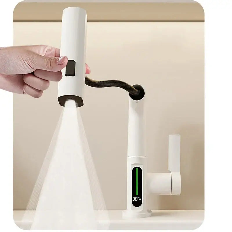 GobekUsa Digital Display Basin Faucet with Temperature Control, photo 2 of 10