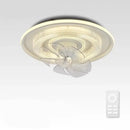 GobekUsa Dimmable LED Fan Lights Ceiling Lamp with Remote Control for Bedroom Living Room