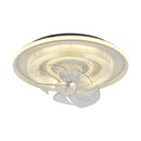 GobekUsa Dimmable LED Fan Lights Ceiling Lamp with Remote Control for Bedroom Living Room