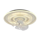 GobekUsa Dimmable LED Fan Lights Ceiling Lamp with Remote Control for Bedroom Living Room