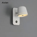 GobekUsa Dimmable LED Wall Sconce with Adjustable Brightness and 3-CCT Rotation