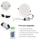 Modern white dimmable rgb led downlight living room spot light by Decorbites