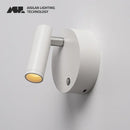 GobekUsa Dimmable Wireless Wall Mounted Spotlight 3W USB Recharge LED Night Light