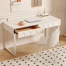 GobekUsa Elegant Writing Desk with Drawers and Computer Table