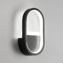GobekUsa Minimalist Elliptical LED Wall Sconce for Bedroom Lighting