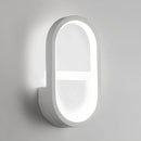 GobekUsa Minimalist Elliptical LED Wall Sconce for Bedroom Lighting