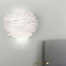 GobekUsa Modern Feather Wall Lamp: Stylish Ambient Lighting for Living Room & Bedroom Decor