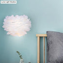 GobekUsa Modern Feather Wall Lamp: Stylish Ambient Lighting for Living Room & Bedroom Decor