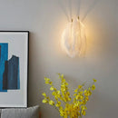 GobekUsa Feather Wall Sconce: Stylish and Simplistic Single-Bulb Light for Girls Bedroom
