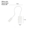 GobekUsa 3W LED Wall Spot Light with On/Off Switch, Flexible Desk Reading Lamp