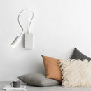 GobekUsa 3W LED Wall Spot Light with On/Off Switch, Flexible Desk Reading Lamp