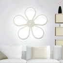 GobekUsa Modern Acrylic Flower Wall Mounted LED Sconce Light in Warm/White for Dining Room