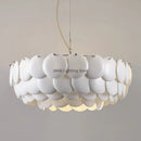 GobekUsa French Ceramic Chandelier: Romantic LEDs for Luxury Living Room & Restaurant Decor