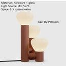 GobekUsa Glass Table Lamp: Nordic Modern Minimalist Design for Living Room, Coffee, Bedroom