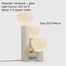 GobekUsa Glass Table Lamp: Nordic Modern Minimalist Design for Living Room, Coffee, Bedroom
