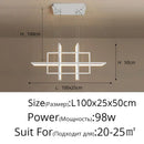 GobekUsa Geometric Aluminum Pendant Light for Living Bedroom Restaurant Kitchen - Modern Art Luminaire