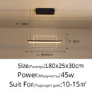 GobekUsa Geometric Aluminum Pendant Light for Living Bedroom Restaurant Kitchen - Modern Art Luminaire