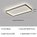 GobekUsa Geometric LED Ceiling Lamp Chandelier for Living Dining Room Study Bedroom Aisle Balcony