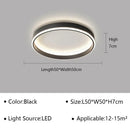 GobekUsa Geometric LED Ceiling Lamp Chandelier for Living Dining Room Study Bedroom Aisle Balcony