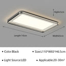 GobekUsa Geometric LED Ceiling Lamp Chandelier for Living Dining Room Study Bedroom Aisle Balcony