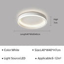 GobekUsa Geometric LED Ceiling Lamp Chandelier for Living Dining Room Study Bedroom Aisle Balcony