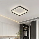 GobekUsa Geometric LED Ceiling Lamp Chandelier for Living Dining Room Study Bedroom Aisle Balcony