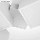 GobekUsa Contemporary LED Island Light Fixture: Metallic Living Room Pendant Light