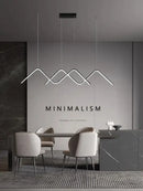 GobekUsa Geometric LED Pendant Lights Modern Minimalist Chandelier Lighting