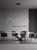 GobekUsa Geometric LED Pendant Lights Modern Minimalist Chandelier Lighting