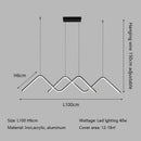 GobekUsa Geometric LED Pendant Lights Modern Minimalist Chandelier Lighting