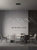 GobekUsa Geometric LED Pendant Lights Modern Minimalist Chandelier Lighting