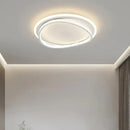 GobekUsa Geometric Square LED Ceiling Light with Remote Control for Study Living Room Bedroom