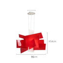 GobekUsa Big Bang Stacking LED Pendant Lamp D65cm/95cm