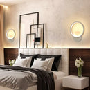 GobekUsa Sleek White Geometric LED Wall Sconce for Stairway - Simplicity & Style