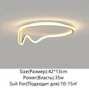 GobekUsa Geometry Round LED Ceiling Light for Home Decor