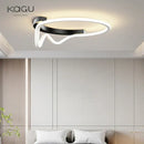 GobekUsa Geometry Round LED Ceiling Light for Home Decor