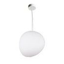 GobekUsa Glass Ball LED Pendant Light - White Nordic Hanging Fixture
