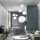 GobekUsa Glass Ball LED Pendant Light - White Nordic Hanging Fixture