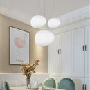 GobekUsa Glass Ball LED Pendant Light - White Nordic Hanging Fixture