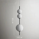 GobekUsa Glass Ball LED Pendant Light for Modern Restaurant, Cafe, Bedroom & Kitchen