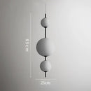 GobekUsa Glass Ball LED Pendant Light for Modern Restaurant, Cafe, Bedroom & Kitchen