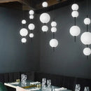 GobekUsa Glass Ball LED Pendant Light for Modern Restaurant, Cafe, Bedroom & Kitchen