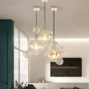 GobekUsa Glass Bubble Chandelier Customized Pendant Light for Living Room Atmosphere