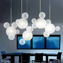 GobekUsa Glass Bubble Chandelier Customized Pendant Light for Living Room Atmosphere