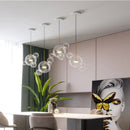 GobekUsa Glass Bubble Chandelier Customized Pendant Light for Living Room Atmosphere