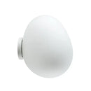 GobekUsa Glass Egg Wall Sconces Lamp Ceiling Light with E27 Led Bulb