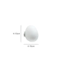 GobekUsa Glass Egg Wall Sconces Lamp Ceiling Light with E27 Led Bulb