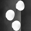 GobekUsa Glass Egg Wall Sconces Lamp Ceiling Light with E27 Led Bulb