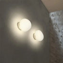 GobekUsa Glass Egg Wall Sconces Lamp Ceiling Light with E27 Led Bulb